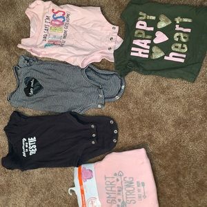 Short sleeve onesies